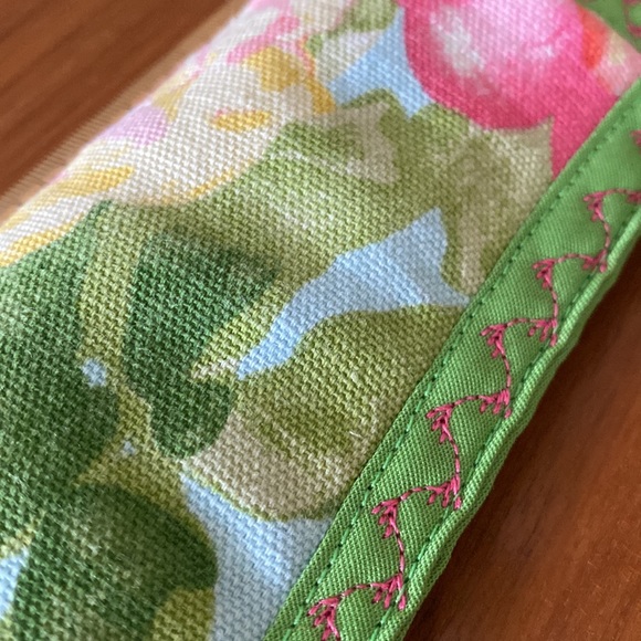 NWOT Handmade Floral Eyeglass Case - Picture 11 of 12